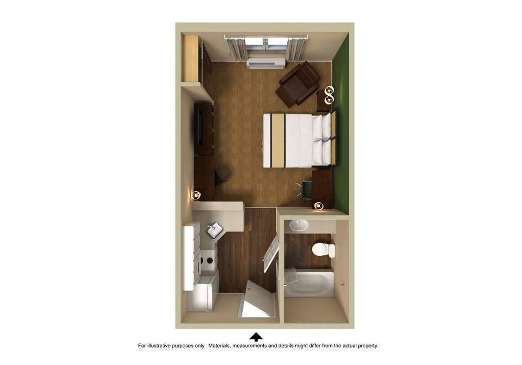 Extended Stay America Suites - Raleigh - Cary - Regency Parkway North Номер фото